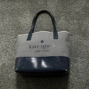 Kate Spade Bag - Navy & White - NWOT
